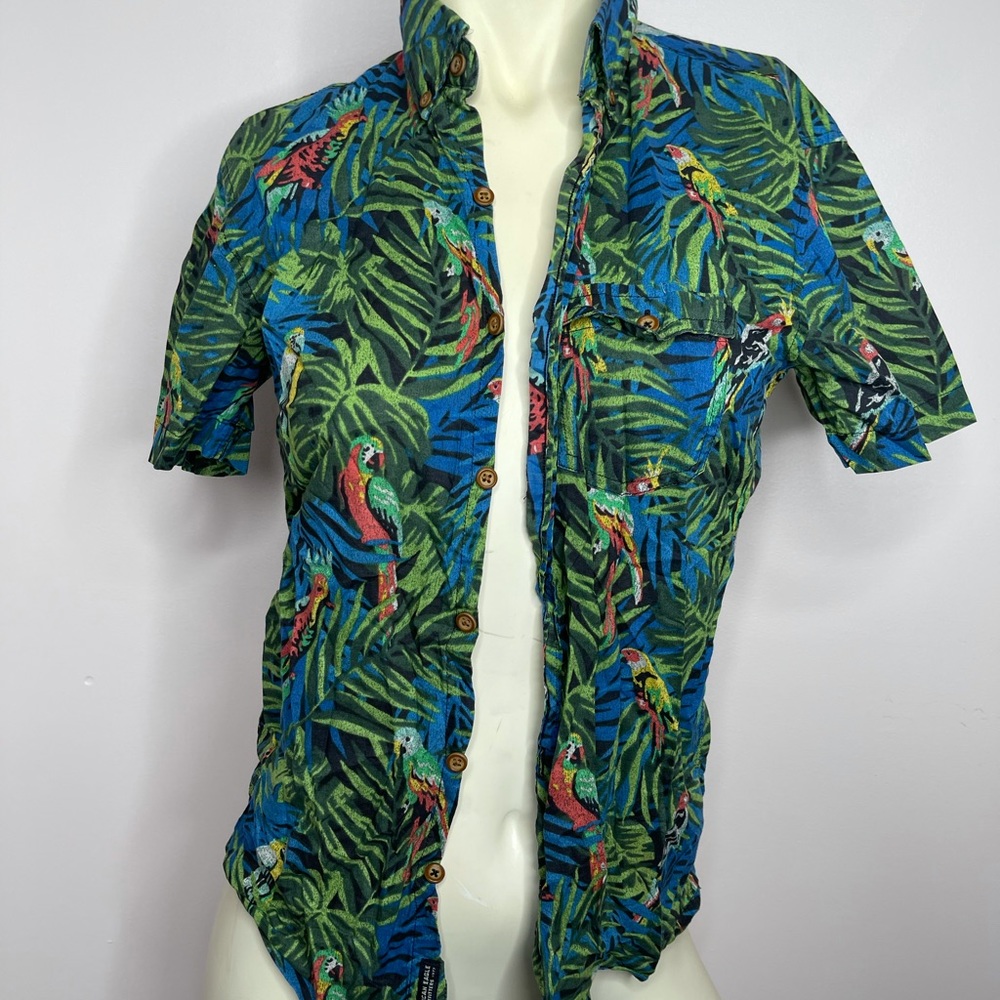 Tropical Button Up Shirt